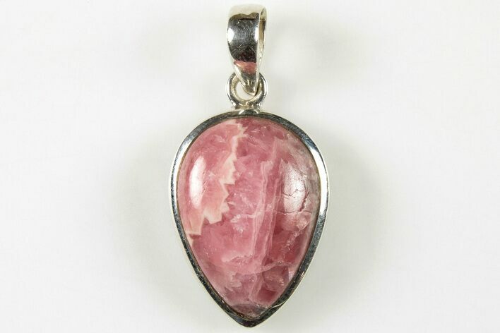 Rhodochrosite Pendant (Necklace) - Sterling Silver #205712